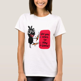 ¿Quieres jugar un juego? Camiseta confitada