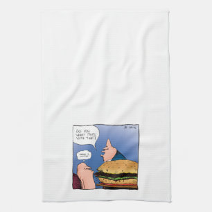 Quieres Patatas Fritas con Eso - Toalla de Dibujos