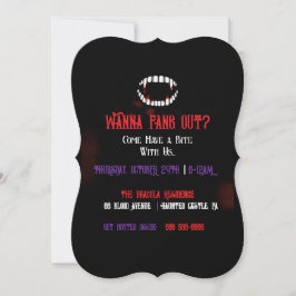 ¿Quieres Salir? Invitación de Halloween
