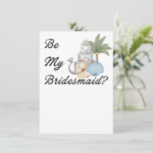 ¿Quieres ser mi dama de honor? Invitación Propuest