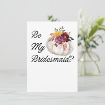 ¿Quieres ser mi dama de honor? Invitación Propuest