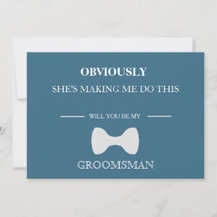 ¿Quieres ser mi padrino? Invitación