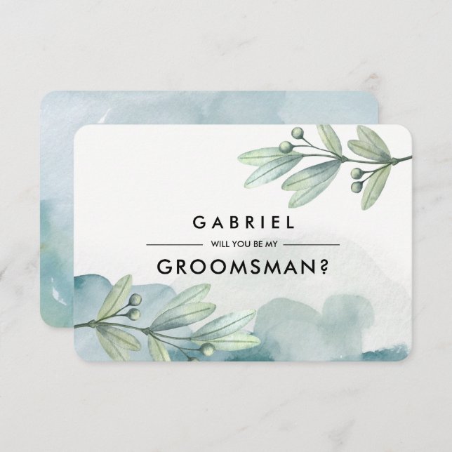 ¿Quieres ser mi padrino? Invitaciones Personalizad (Anverso / Reverso)