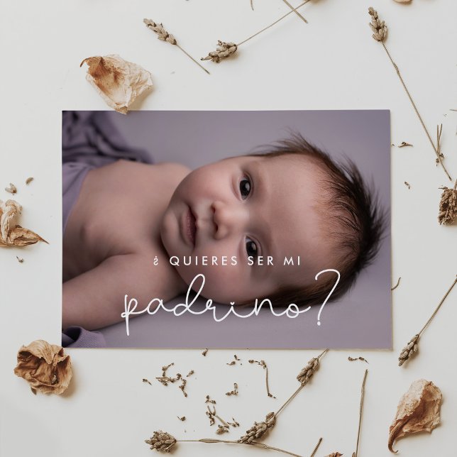 Quieres ser mi padrino tarjeta de propuesta de pad (Subido por el creador)