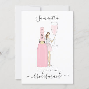 ¿Quieres ser mi tarjeta de dama de honor