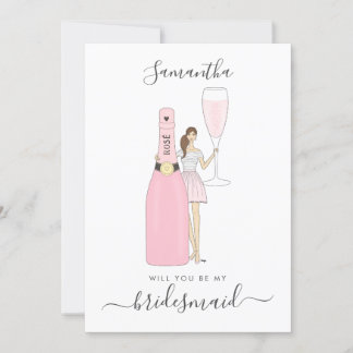 ¿Quieres ser mi tarjeta de dama de honor