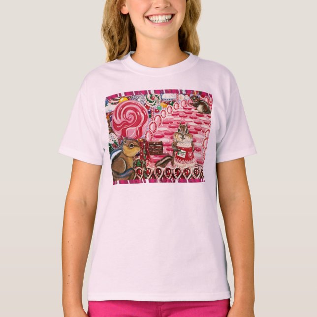 "Quiero a Candy" Camisa desordenada (Anverso)