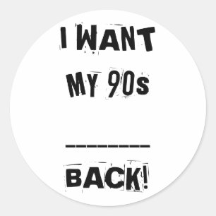 QUIERO A MIS ____ 90 Pegatinas de atrás