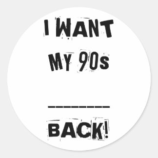 QUIERO A MIS ____ 90 Pegatinas de atrás