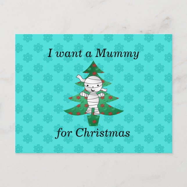 Quiero a una momia para el navidad (Anverso)
