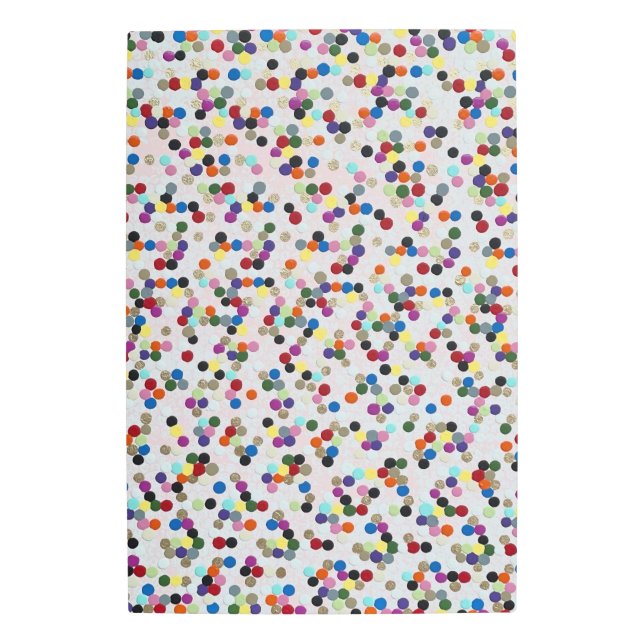 Quiero Candy 20 x 30 arte mural Metalizado (Anverso)