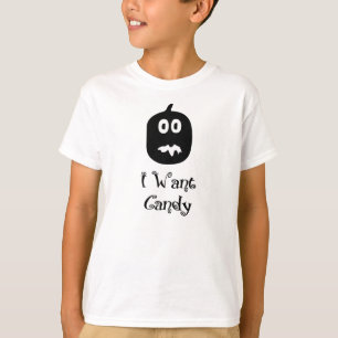 Quiero Caramelo Camiseta Unisex para Niños