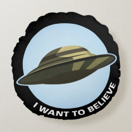 Quiero Creer Almohada redonda