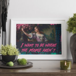 Quiero estar donde la gente no sea arte mural