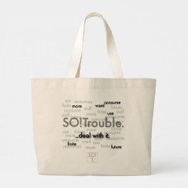 ¡Quiero más...ASÍ!Problemas. Bolsa de Tote Grande
