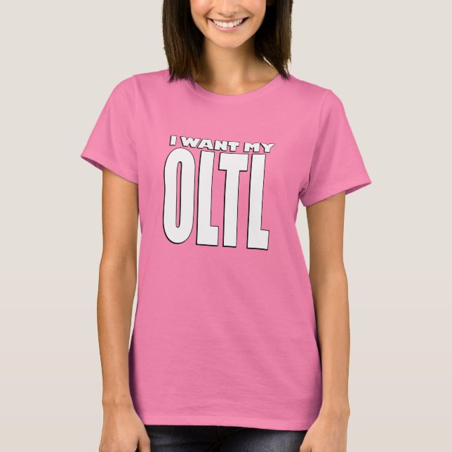 Quiero mi camiseta OLTL (Anverso)