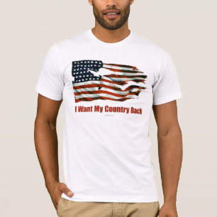 Quiero mi camisetas de la parte posterior del paí