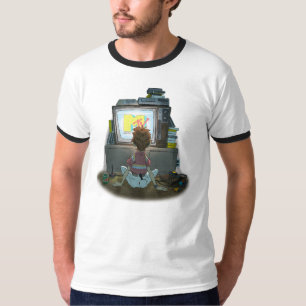 “Quiero Mi Mtv” Camiseta Masculina