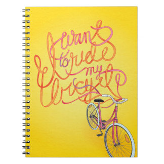 Quiero montar mi bicicleta - cuaderno
