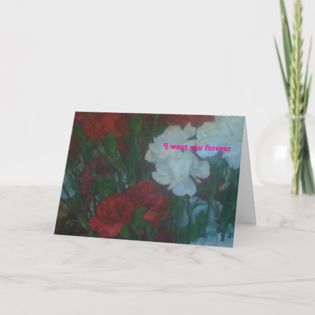 Quiero que siempre recibas tarjetas (Anverso)