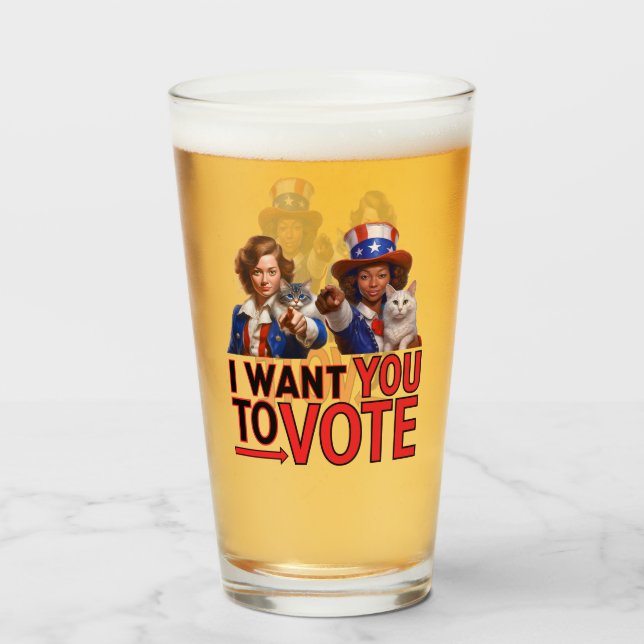 QUIERO QUE VOTES (Gatos Damas) (Anverso (lleno))