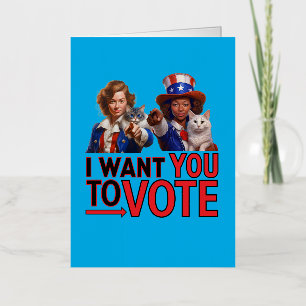 QUIERO QUE VOTES (Gatos Damas)