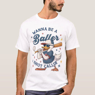 Quiero ser un jugador: camiseta del jefe de béisbo