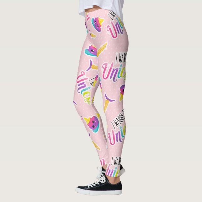Quiero ser un leggings unicornio (Izquierda)