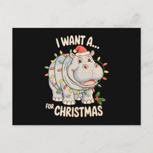 Quiero un hipopótamo para Navidad Hipopótamo de Na