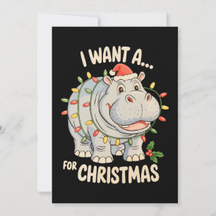 Quiero un hipopótamo para Navidad Hipopótamo de Na
