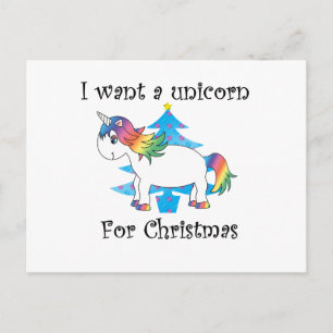 Quiero un unicornio para el árbol de navidad del
