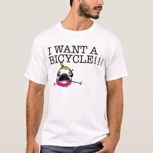 ¡QUIERO UNA BICICLETA!!! Camiseta