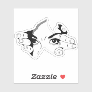 Quiero ver a pegatina