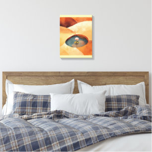 Quietud Interior – Arte de Meditación Abstracto de