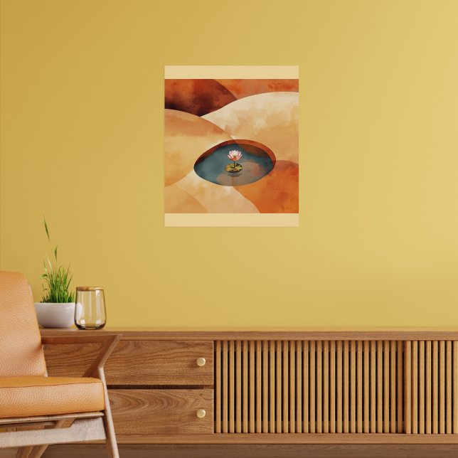 Quietud Interior – Arte de Meditación Abstracto de (Salón 2)