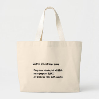 "Quilters es" las bolsas de asas extrañas