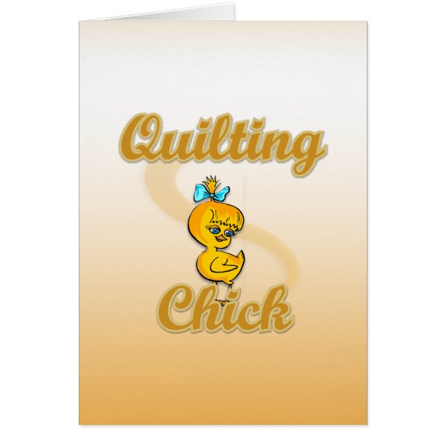 Quilting Chick (Frente)
