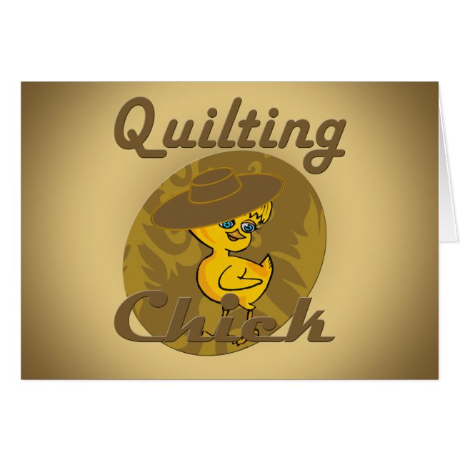 Quilting Chick #6 (Anverso (Horizontal))