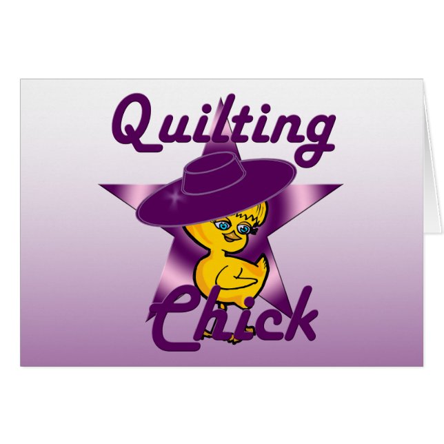 Quilting Chick #9 (Anverso (Horizontal))