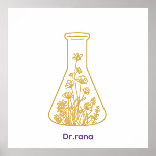 Química Moderna del Oro - Arte Floral en Matraz - 