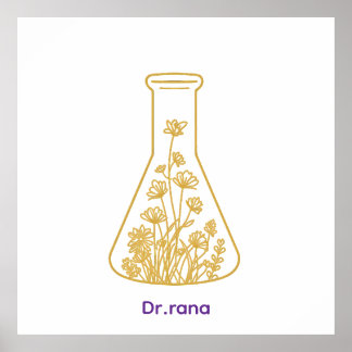 Química Moderna del Oro - Arte Floral en Matraz - 
