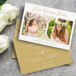 Quinceañera Fancy Florece 2 fotos