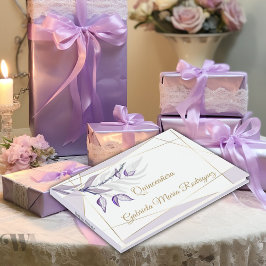 Quinceañera libro visitas