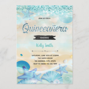 Quinceañera por invitación al mar