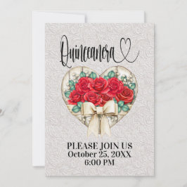 Quinceanera - Ver Invitación Atrás
