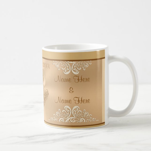 Quincuagésima taza barato PERSONALIZADA de los (Derecha)