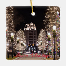 Quincy Navidades Ornamento cerámico