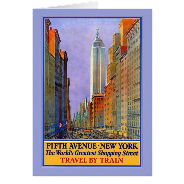 Quinta Avenida New York Worlds Greatest Shopping S (Frente)