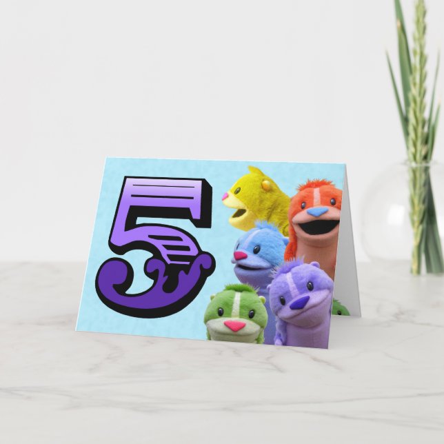 Quinta tarjeta de cumpleaños (Anverso)
