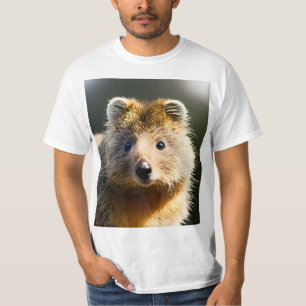 Quintin The Ginger Quokka, camiseta de valor para